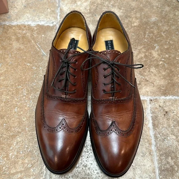 Gordon Rush | Shoes | Gordon Rush Wingtip Oxford In Brandy  display picture 1